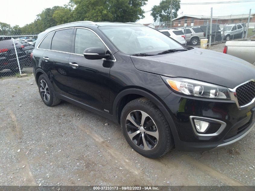 2016 KIA SORENTO EX - 5XYPHDA15GG041654