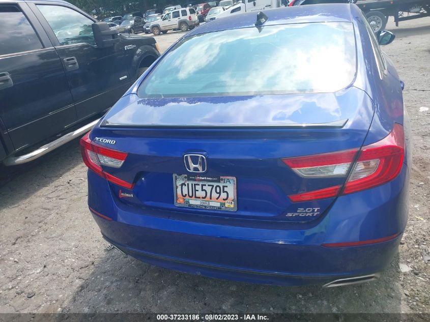 2022 HONDA ACCORD SEDAN SPORT - 1HGCV2F34NA005412