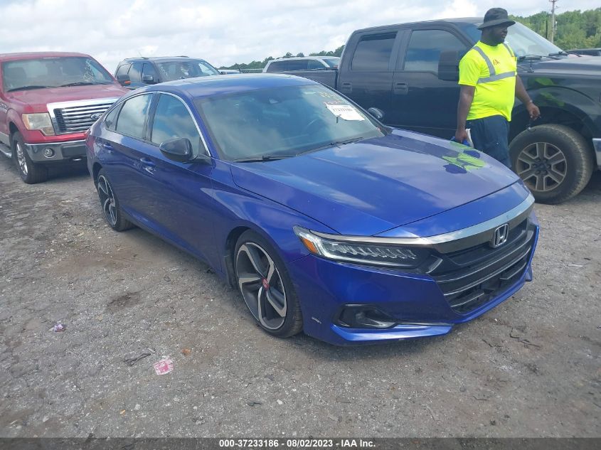 2022 HONDA ACCORD SEDAN SPORT - 1HGCV2F34NA005412
