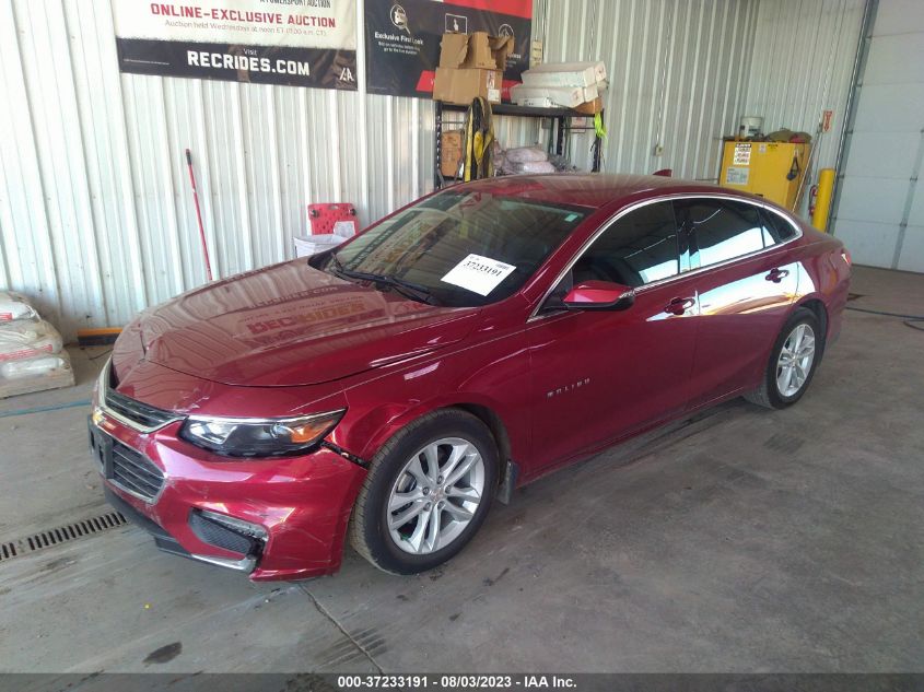 2018 CHEVROLET MALIBU LT - 1G1ZD5ST3JF165175