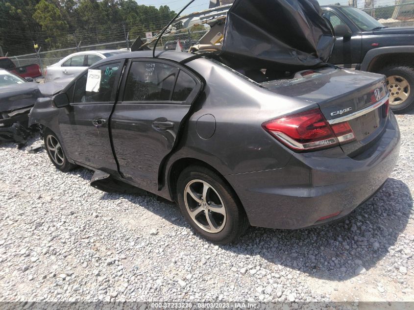 2015 HONDA CIVIC SEDAN SE - 19XFB2F71FE080753