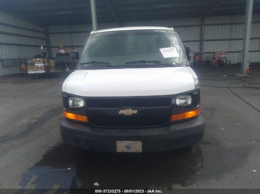 2013 CHEVROLET EXPRESS CARGO VAN - 1GCWGFCA3D1113812