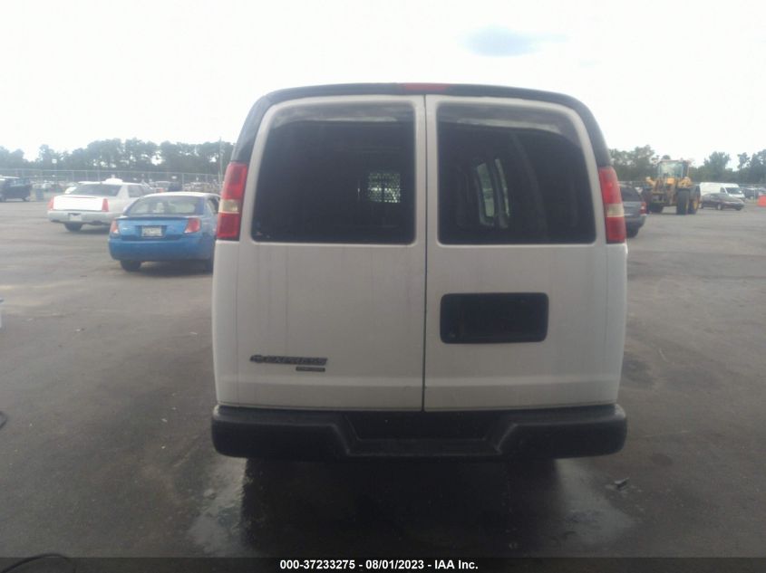 2013 CHEVROLET EXPRESS CARGO VAN - 1GCWGFCA3D1113812