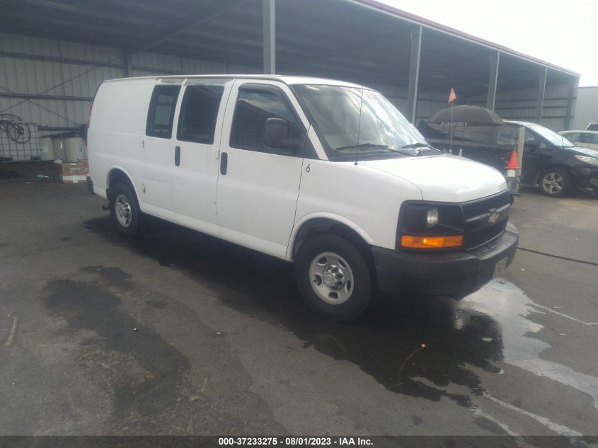 2013 CHEVROLET EXPRESS CARGO VAN - 1GCWGFCA3D1113812