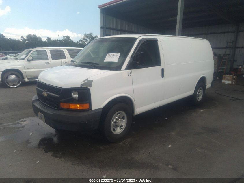 2013 CHEVROLET EXPRESS CARGO VAN - 1GCWGFCA3D1113812