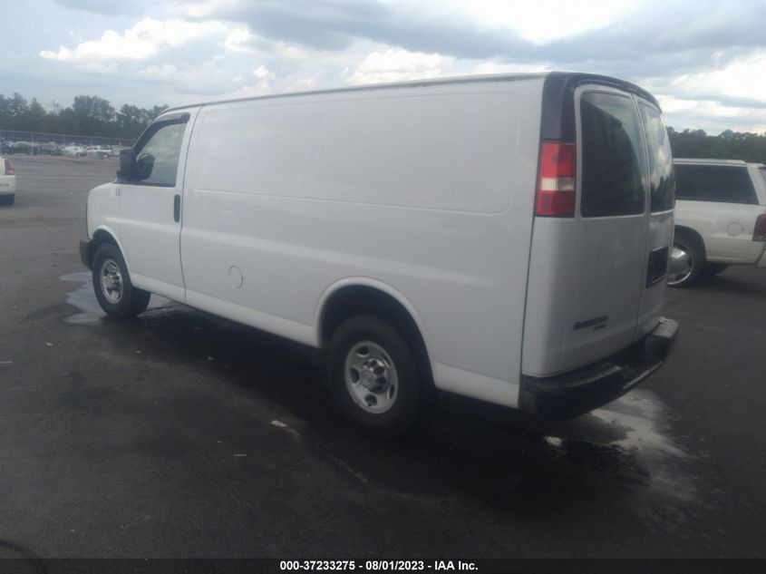 2013 CHEVROLET EXPRESS CARGO VAN - 1GCWGFCA3D1113812