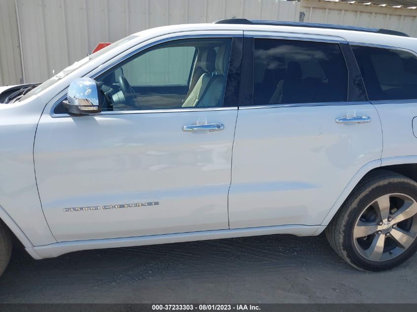 2014 JEEP GRAND CHEROKEE OVERLAND - 1C4RJECGXEC281224