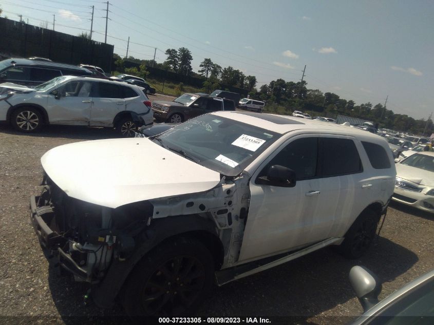 2018 DODGE DURANGO SXT - 1C4RDJAGXJC496714