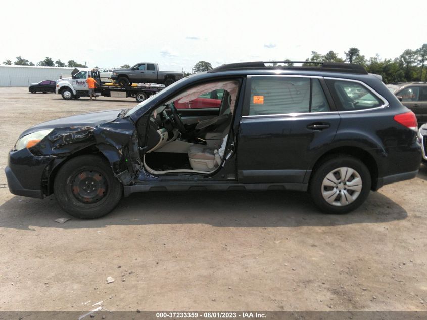 2013 SUBARU OUTBACK 2.5I - 4S4BRBAC5D3236467