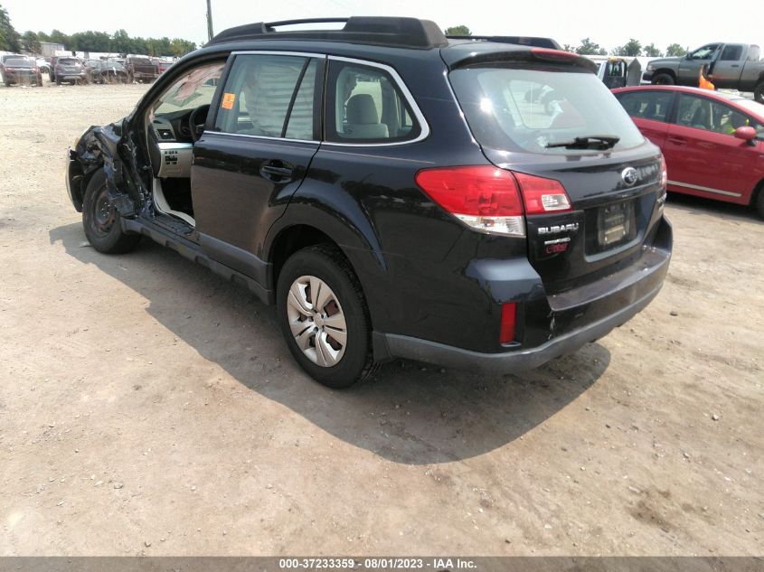 2013 SUBARU OUTBACK 2.5I - 4S4BRBAC5D3236467