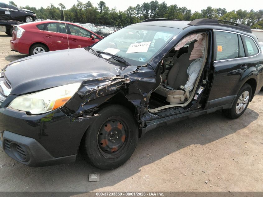 2013 SUBARU OUTBACK 2.5I - 4S4BRBAC5D3236467