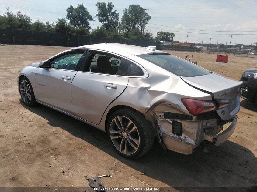 VIN 1G1ZD5ST4MF076770 2021 CHEVROLET MALIBU LT