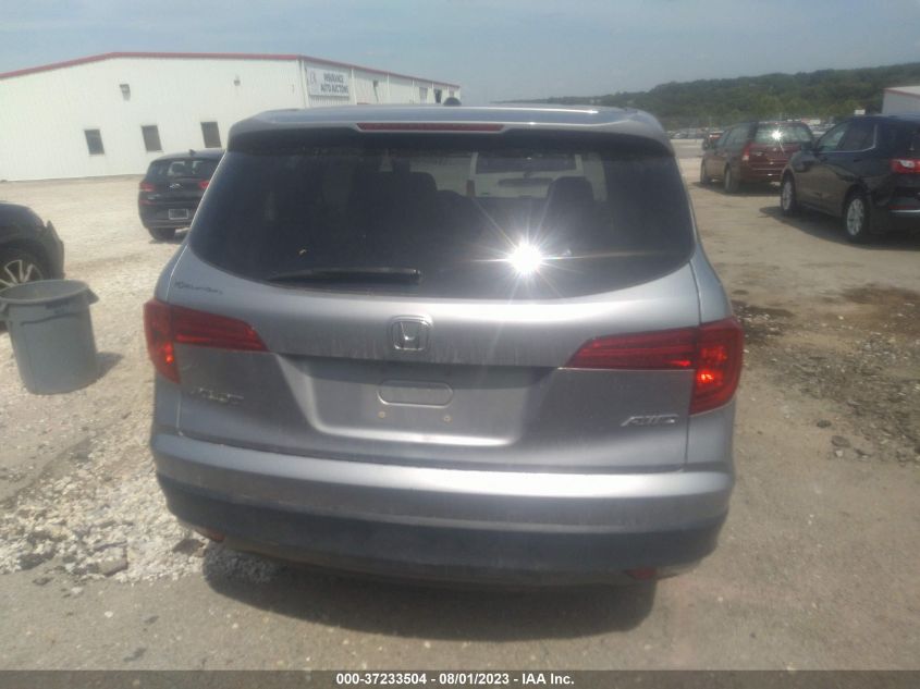 2016 HONDA PILOT EX-L - 5FNYF6H65GB091730