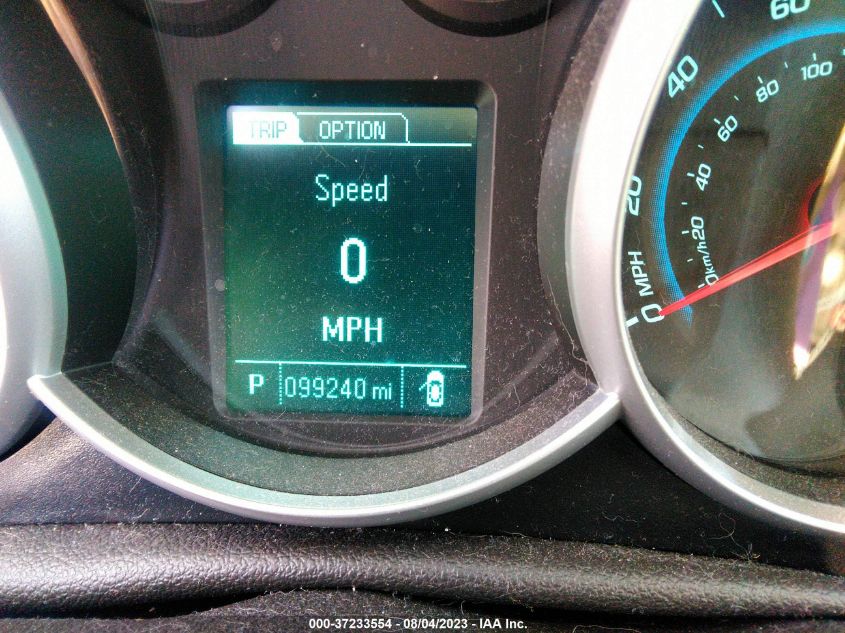 2013 CHEVROLET CRUZE 1LT - 1G1PC5SB2D7129137