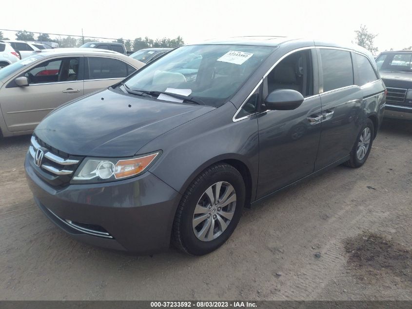 VIN 5FNRL5H61FB028128 2015 HONDA ODYSSEY no.2