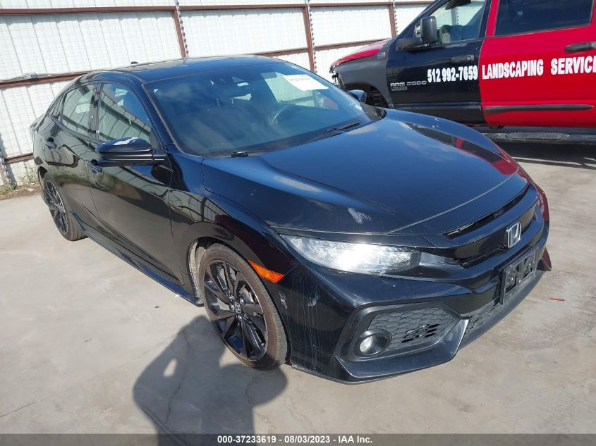 2019 HONDA CIVIC HATCHBACK SPORT TOURING - SHHFK7H92KU211851