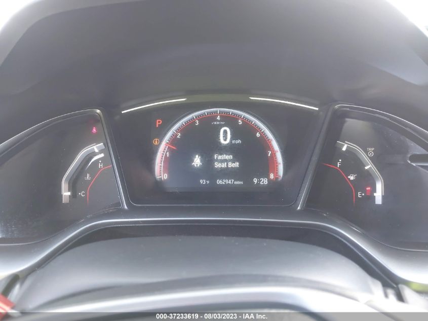 2019 HONDA CIVIC HATCHBACK SPORT TOURING - SHHFK7H92KU211851