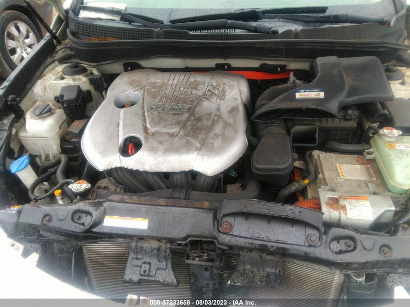2013 HYUNDAI SONATA HYBRID LIMITED - KMHEC4A47DA101327