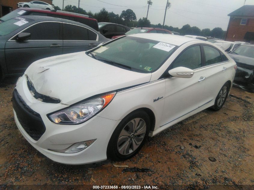 2013 HYUNDAI SONATA HYBRID LIMITED - KMHEC4A47DA101327