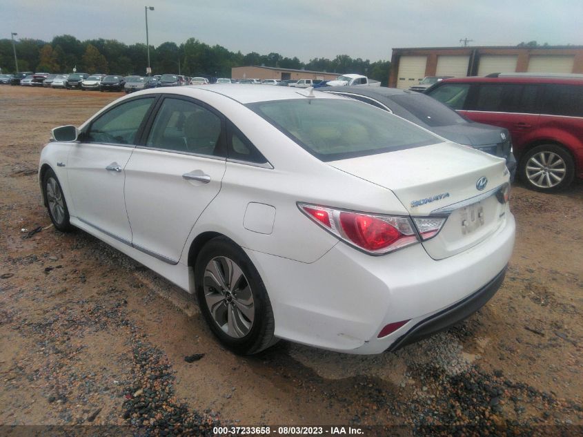 2013 HYUNDAI SONATA HYBRID LIMITED - KMHEC4A47DA101327