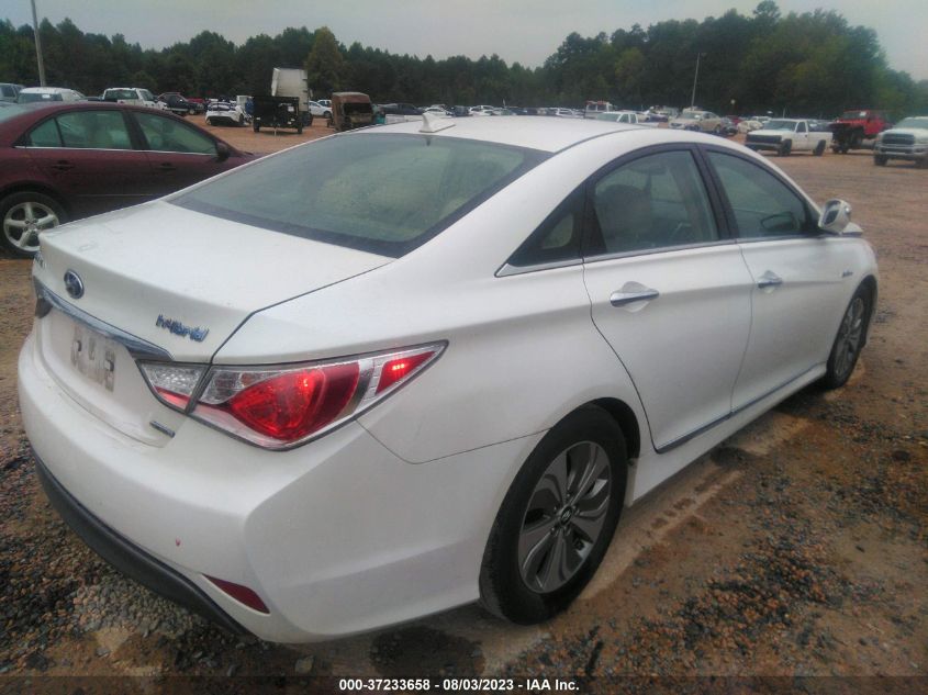 2013 HYUNDAI SONATA HYBRID LIMITED - KMHEC4A47DA101327