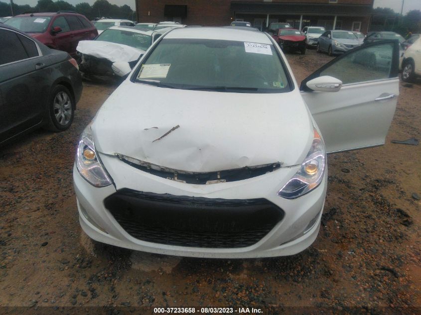 2013 HYUNDAI SONATA HYBRID LIMITED - KMHEC4A47DA101327