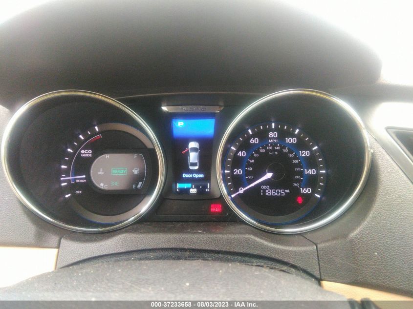 2013 HYUNDAI SONATA HYBRID LIMITED - KMHEC4A47DA101327