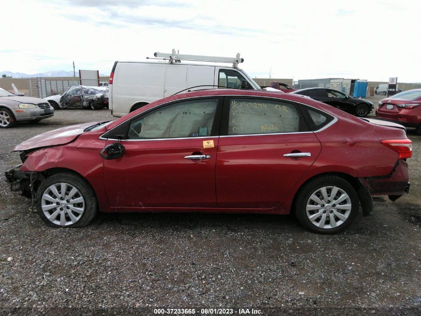 2016 NISSAN SENTRA SV - 3N1AB7AP0GY282470