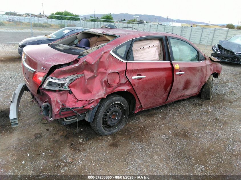 2016 NISSAN SENTRA SV - 3N1AB7AP0GY282470
