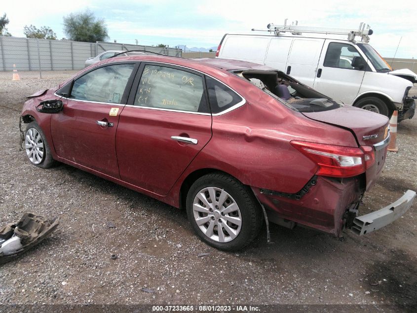 2016 NISSAN SENTRA SV - 3N1AB7AP0GY282470