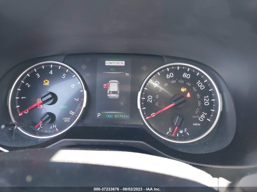 2019 TOYOTA RAV4 XLE - 2T3W1RFV0KC017444