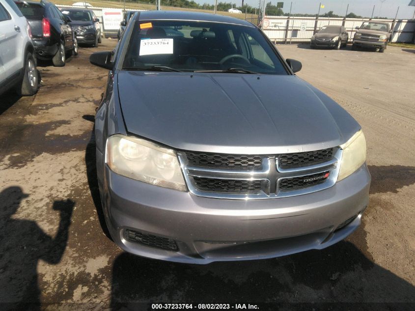 2013 DODGE AVENGER SE - 1C3CDZAB1DN621623