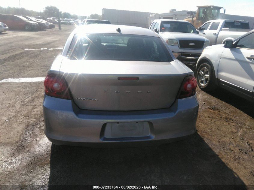 2013 DODGE AVENGER SE - 1C3CDZAB1DN621623