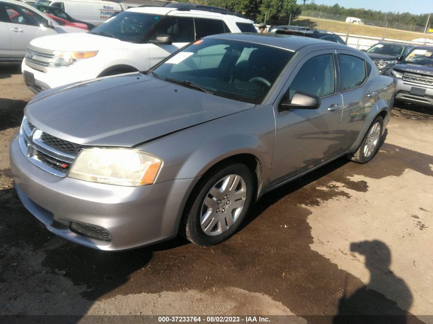 2013 DODGE AVENGER SE - 1C3CDZAB1DN621623