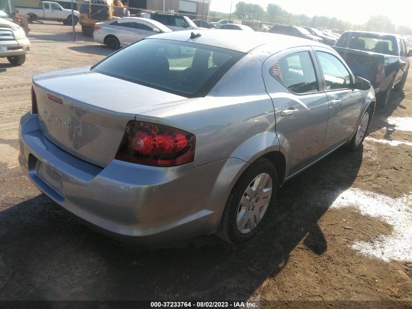 2013 DODGE AVENGER SE - 1C3CDZAB1DN621623