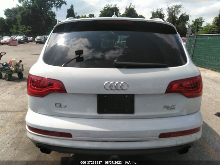 2015 AUDI Q7 3.0T PREMIUM PLUS - WA1LGAFE1FD030945