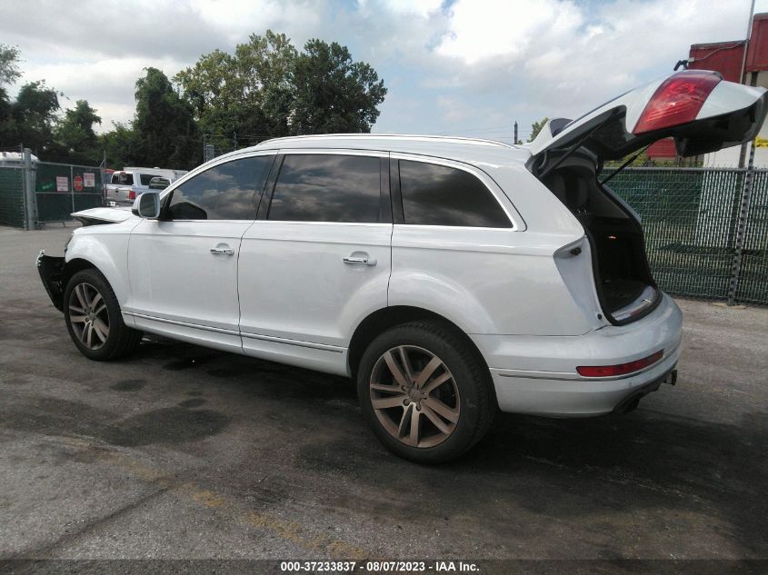 2015 AUDI Q7 3.0T PREMIUM PLUS - WA1LGAFE1FD030945