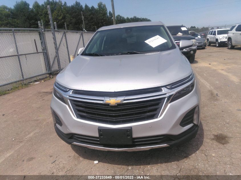 2022 CHEVROLET EQUINOX LT - 2GNAXJEV6N6134396