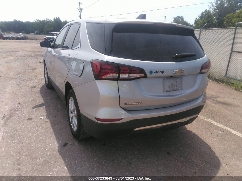 2022 CHEVROLET EQUINOX LT - 2GNAXJEV6N6134396