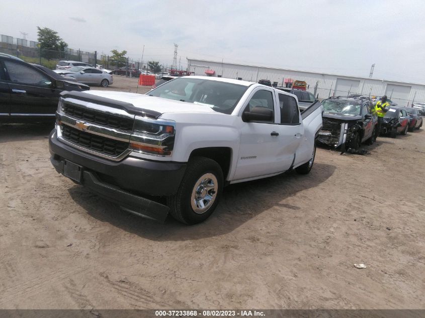 2018 CHEVROLET SILVERADO 1500 WORK TRUCK - 1GCRCNEH4JZ235492