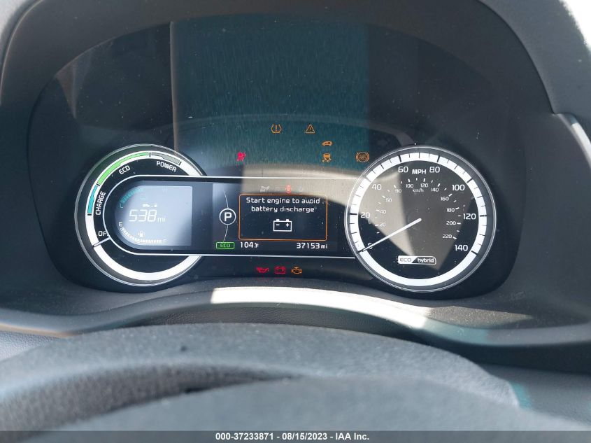 2019 KIA NIRO FE - KNDCB3LC4K5274614