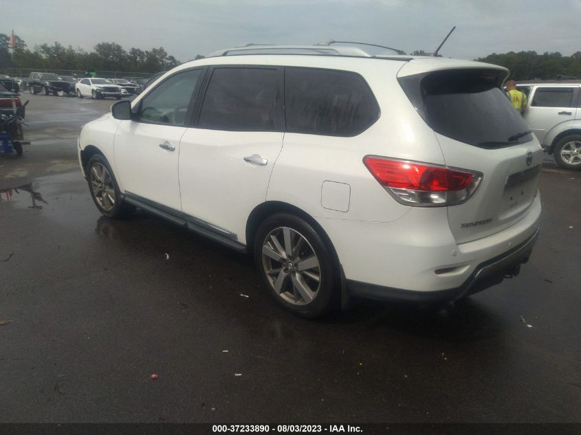 2014 NISSAN PATHFINDER PLATINUM - 5N1AR2MM8EC715161