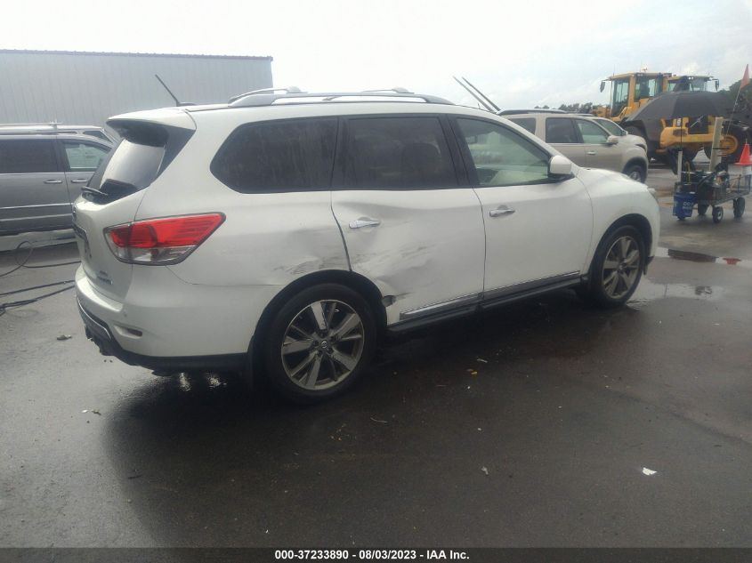 2014 NISSAN PATHFINDER PLATINUM - 5N1AR2MM8EC715161
