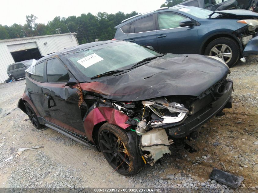 2015 HYUNDAI VELOSTER TURBO - KMHTC6AE8FU239150