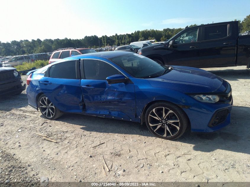 2018 HONDA CIVIC SI SEDAN 2HGFC1E57JH709261