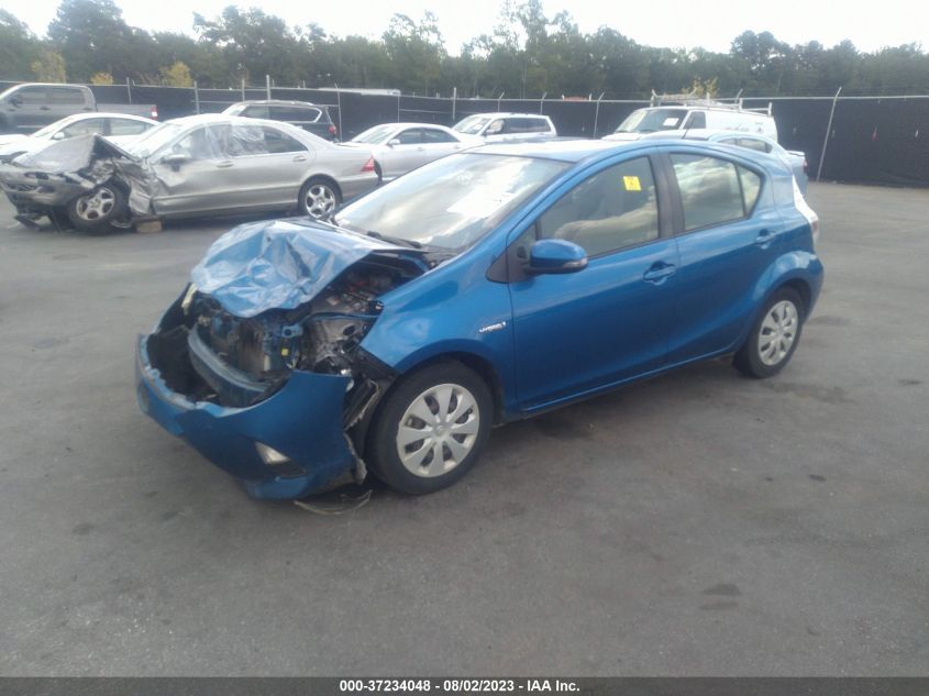 2013 TOYOTA PRIUS C ONE/TWO/THREE/FOUR - JTDKDTB3XD1540803