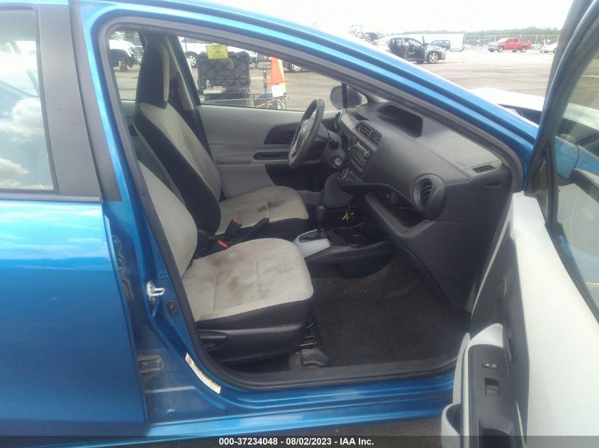 2013 TOYOTA PRIUS C ONE/TWO/THREE/FOUR - JTDKDTB3XD1540803