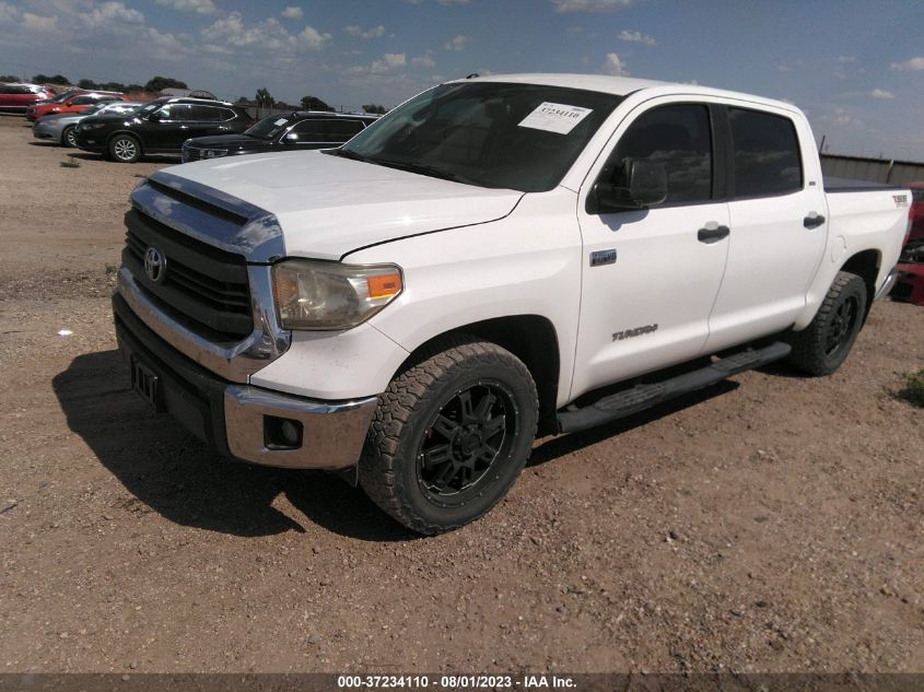 2014 TOYOTA TUNDRA 4WD TRUCK SR5 5TFDW5F14EX392492