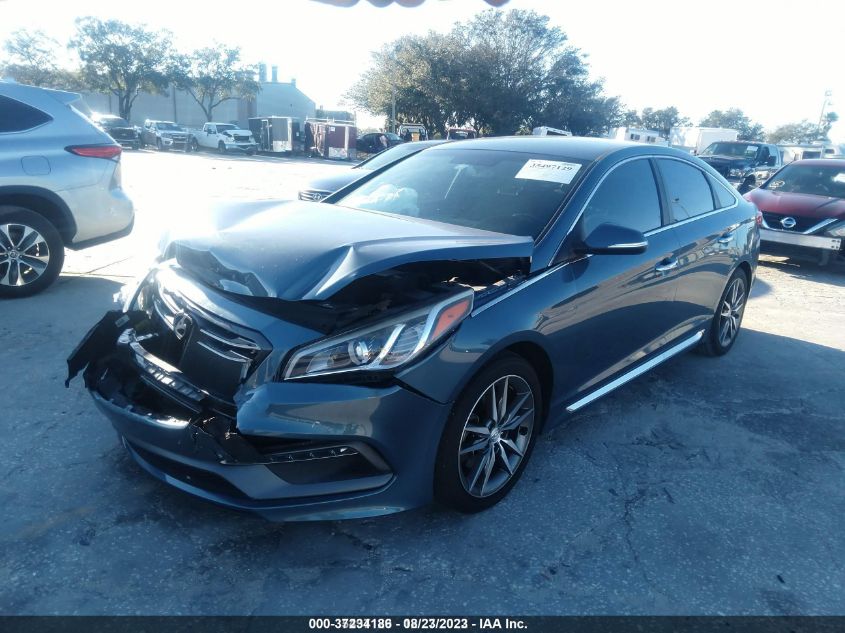 2015 HYUNDAI SONATA 2.0T SPORT - 5NPE34AB7FH156102