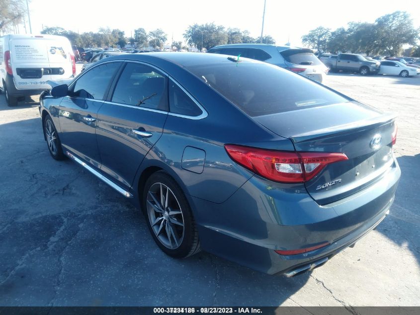 2015 HYUNDAI SONATA 2.0T SPORT - 5NPE34AB7FH156102